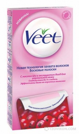 
                            Восковые полоски Veet 
                         - отзывы
