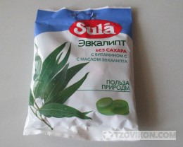 
                            Леденцы без сахара Sula &laquo;Эвкалипт&raquo;
                         - отзывы