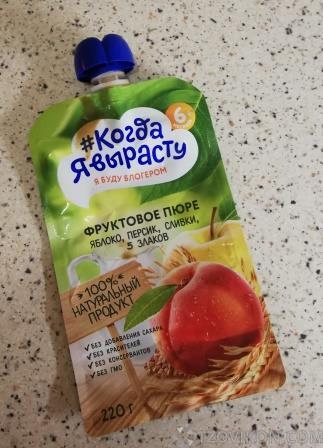 
                            Фруктовое пюре &laquo;Когда я вырасту&raquo;
                         - отзывы