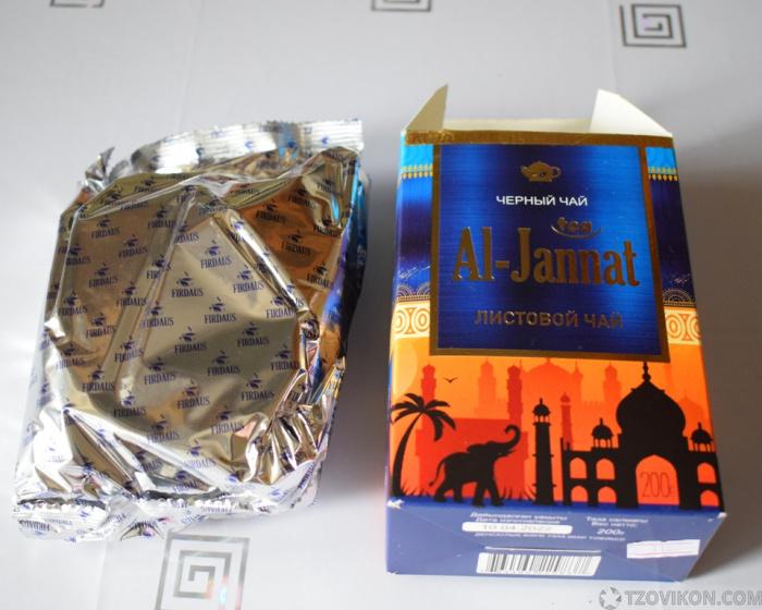 
                            Чёрный чай Al-Jannat
                         - отзывы