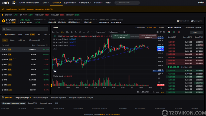
                            Криптовалютная биржа Bybit.com
                         - отзывы